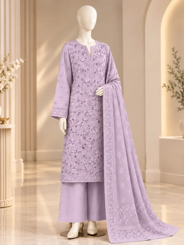 Gulkari – 3 Piece Embroidered Suit