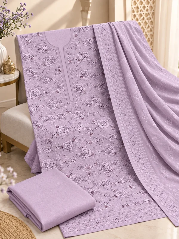 Gulkari – 3 Piece Embroidered Suit